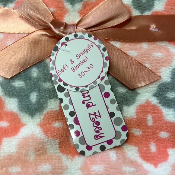 Zak & Zoey Soft & Cuddly Baby Blanket NWT - Picture 2 of 2